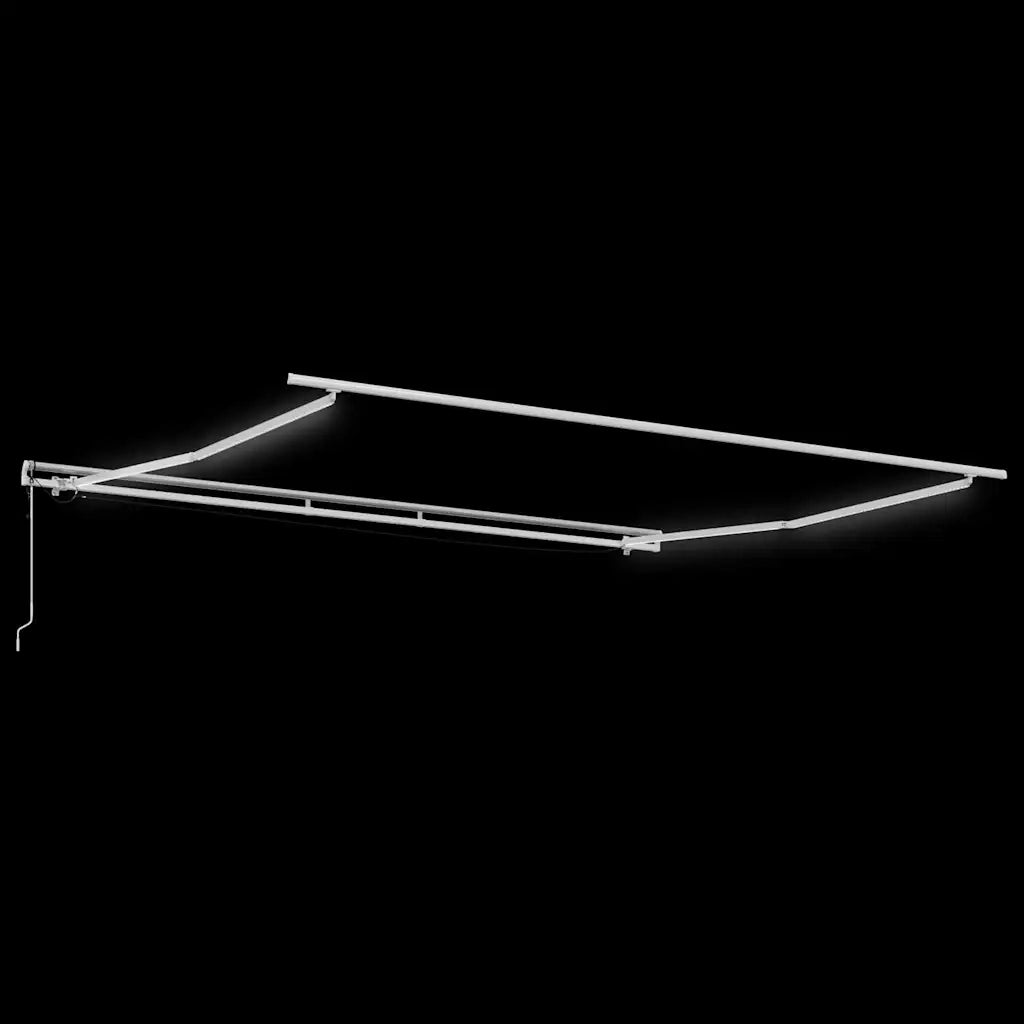 Struttura della tenda Bianco 500 × 350 cm Alluminio