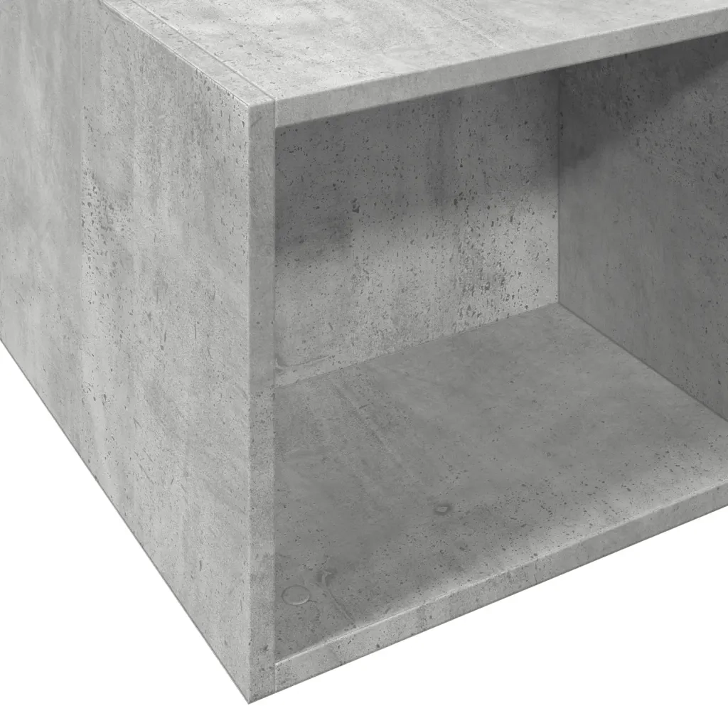 Giroletto-Struttura Letto Grigio Cemento 120x190 cm in Legno Multistrato 705195