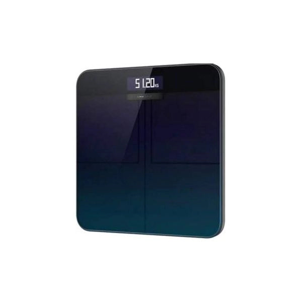 Amazfit smart scale quadrato blu marino, viola bilancia pesapersone elettronica - 6971828190034