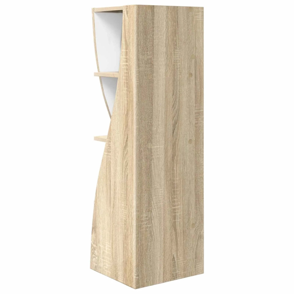 Mobile angolare Rovere Sonoma 32x32x102cm Legno multistrato 889857