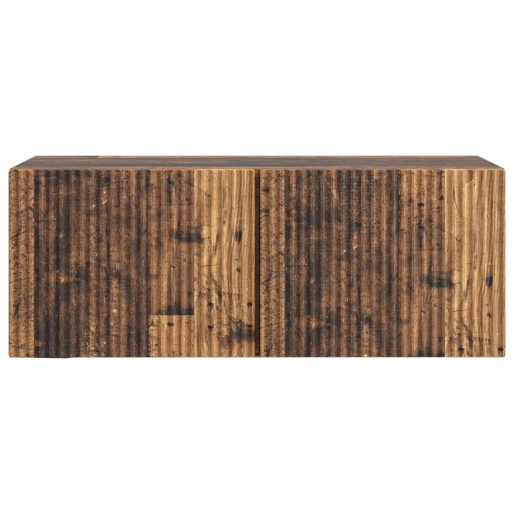 Mobile Porta TV da Muro Legno antico 78,5 x 31 x 30 cm