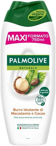 PALMOLIVE BAGNOSCHIUMA DA 750 ML BURRO IDRATANTE DI MACADAMIA E CACAO OKY