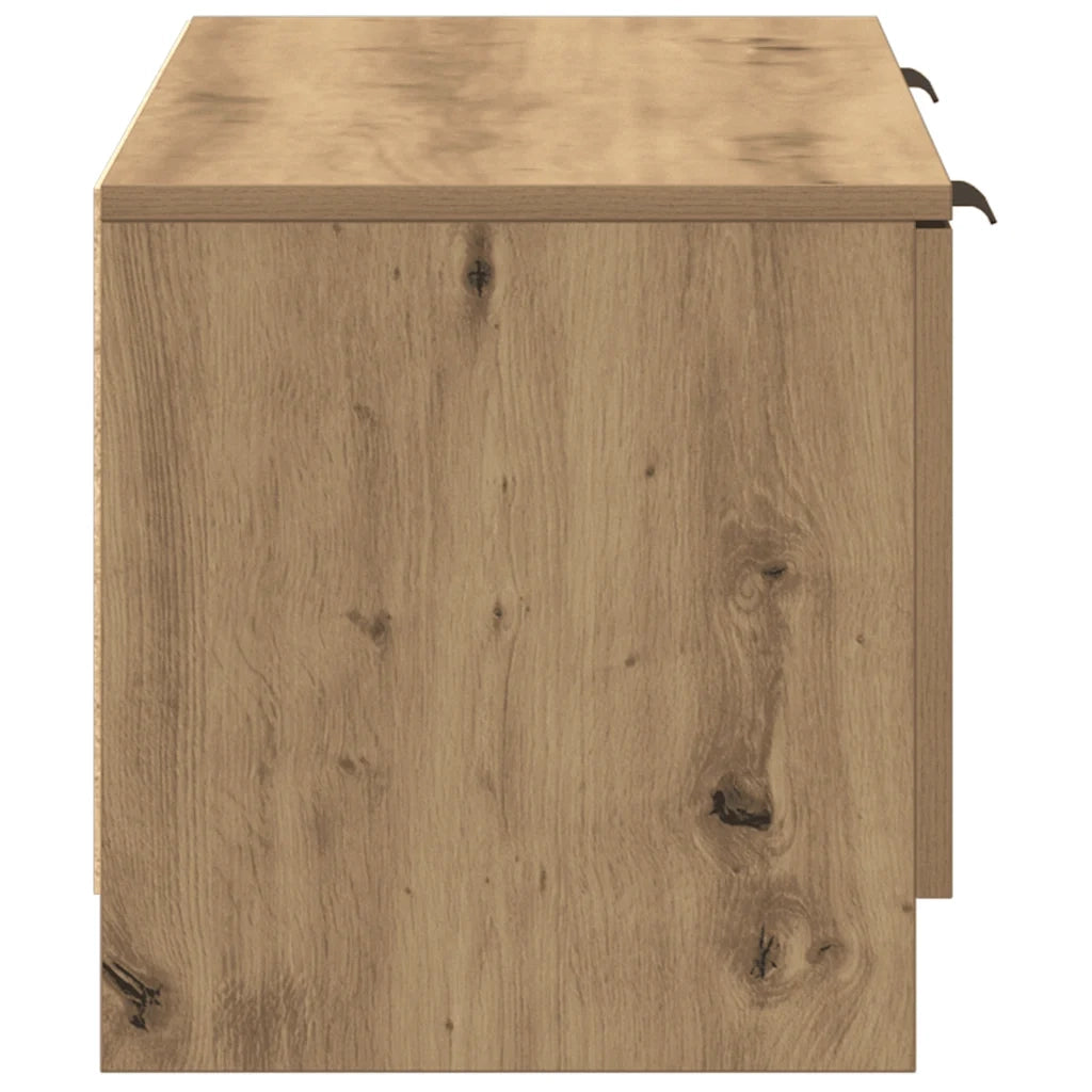 vidaXL Mobile TV Marrone Artigianale 102x35x36,5 cm Legno Multistrato