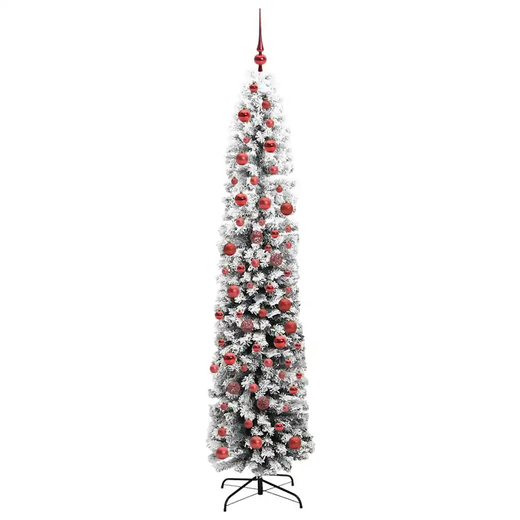 Albero di Natale Artificiale-Albero Natalizio con 300 LED Verde 180 cm 699571