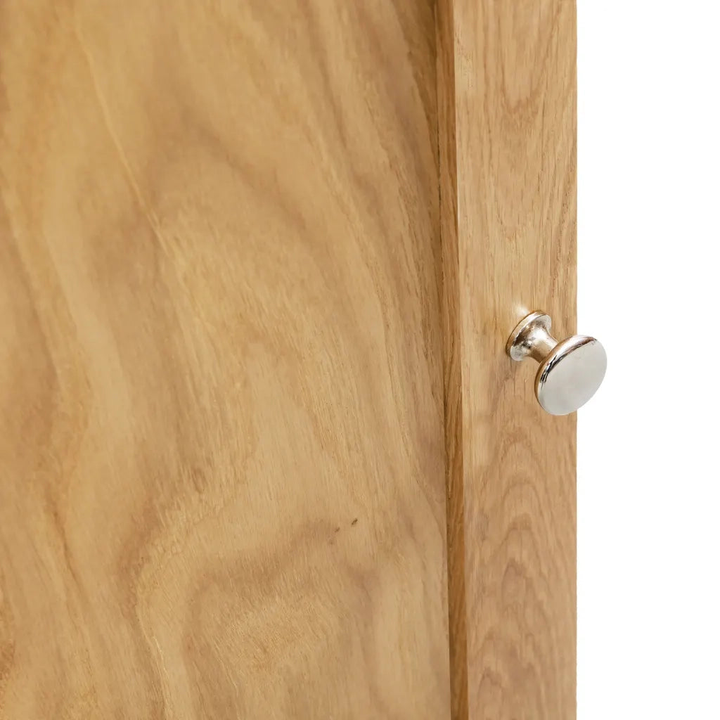 Armadietto ad Angolo 59x36x180 cm in Massello di Rovere cod mxl 62021