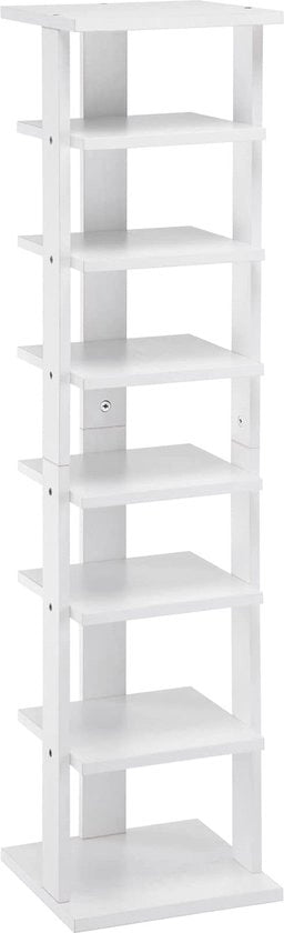Scatola per Scarpe in Plastica / Ripiano per Ufficio Aperto con Ripiani - Libreria, Librerie, Ripiano Fissato, Montaggio Facile per Salotto Camera da Letto Cucina