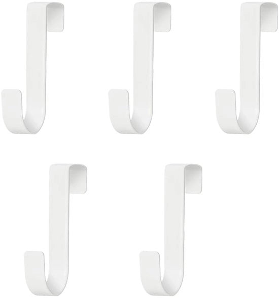 Set di Cancelli in Acciaio Inossidabile da 5 - Cancelli per Abbigliamento Robusti - Cancelli per Porta - Cancelli per Parete - Cancelli Universali per Porta