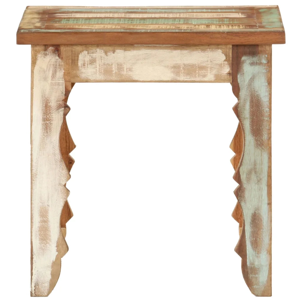 Tavolino da Salotto 40x40x40 cm in Legno Massello di Recupero 286486