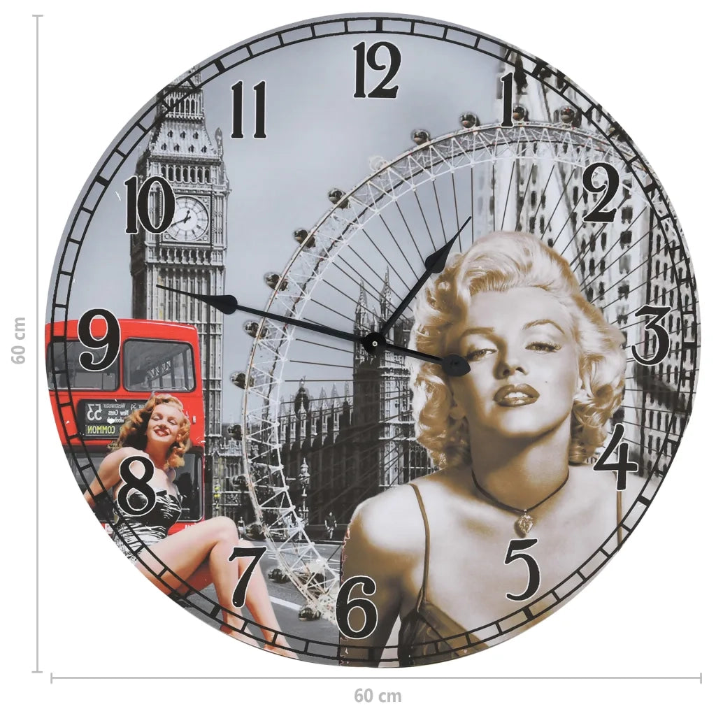 Orologio da Parete Vintage 60 cm