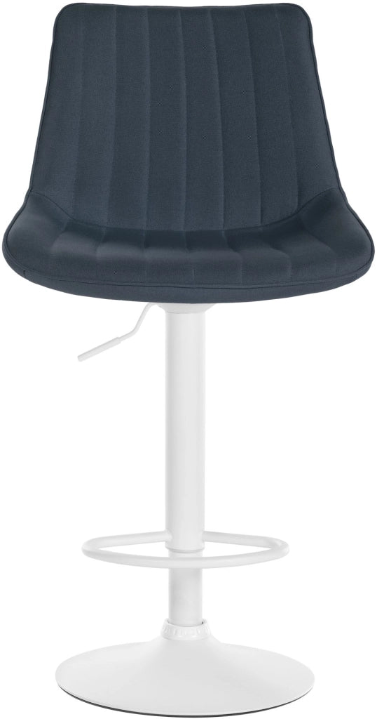 Sgabello Toni Tessuto grigio scuro,bianco