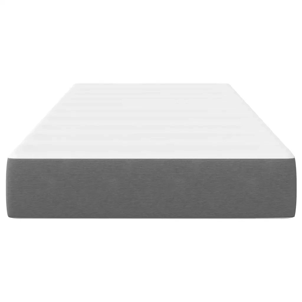 Materasso da Letto Grigio chiaro 80 x 200 cm Tessuto 42008256