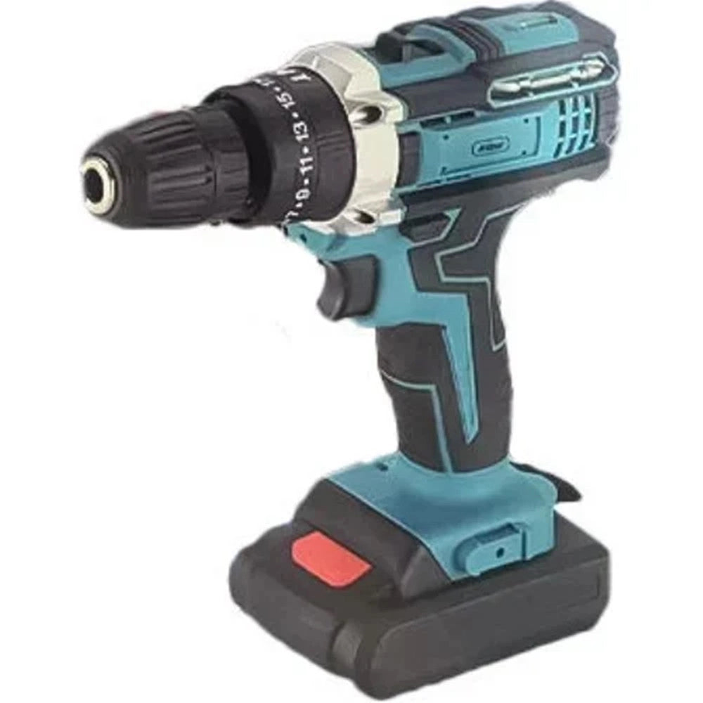 Trade Shop - Set Trapano Avvitatore Elettrico A Batteria 48v Con Valigetta Porta Attrezzi Q-dz1721 -
