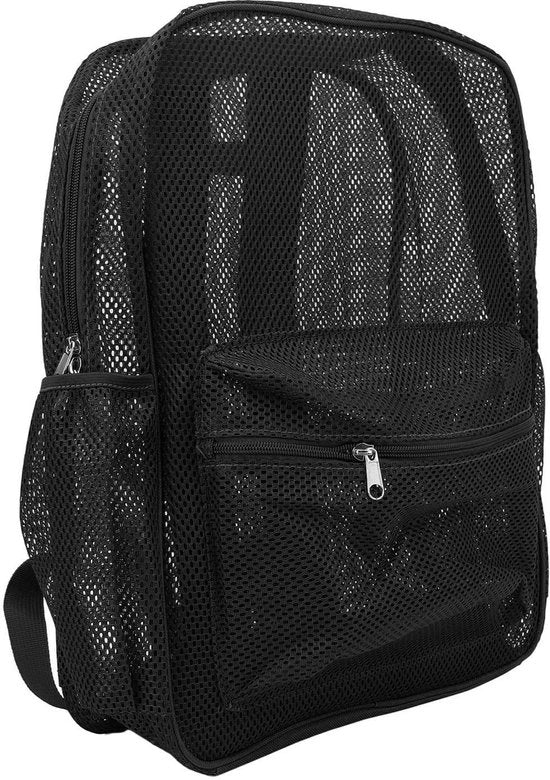 Borsa a rete Leggera - Borsa trasparente - Progettata ergonomicamente - Grande capacità - Borsa lavabile - Borsa in poliestere premium
