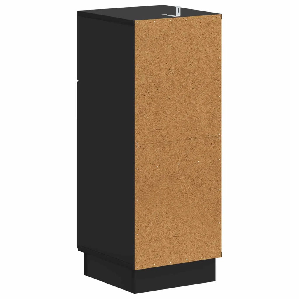 Mobiletto da Bagno HOORN Nero 30 x 31 x 77 cm 897266
