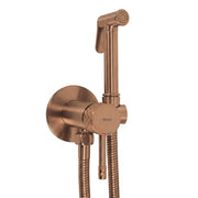 Rubinetto Bidet Rea Lungo Loop Diamond Brush Copper