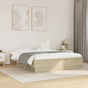 Giroletto senza Materasso Rovere Sonoma 160x200cm in Truciolato 3295641