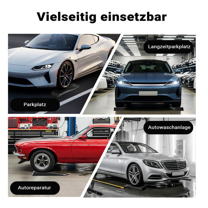 Cunei per camper auto 2 pz. max 3 t Rampa di livellamento piatta in plastica