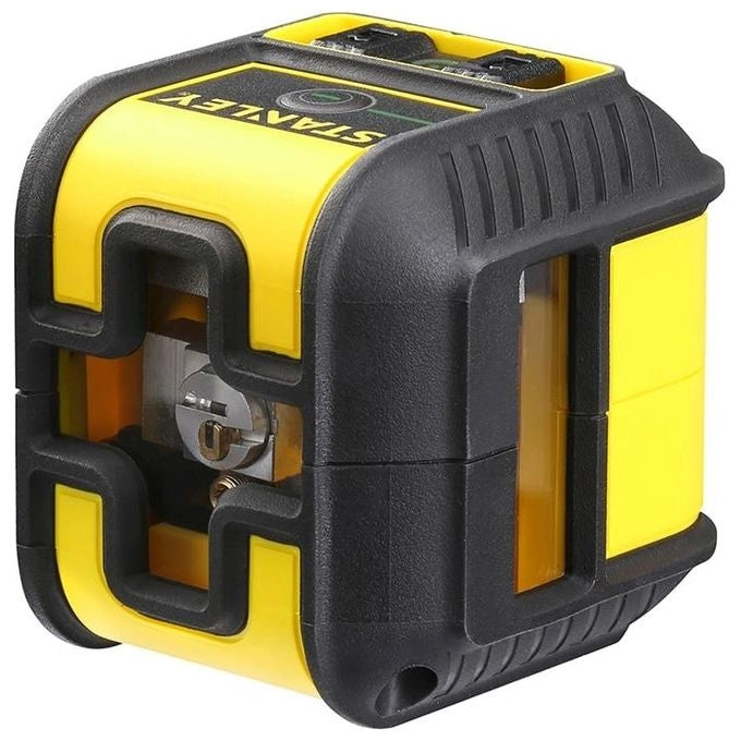 STANLEY STHT77592-1 Livella Laser Autolivellante con Raggio Verde 3 Linee 16 Metri Precisione 5mm a 10m Attacco 1-4'' colore Verde