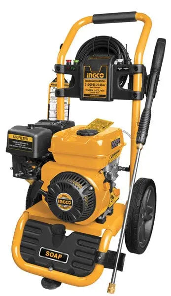 Idropulitrice a scoppio 4 tempi 6hp 214bar ingco