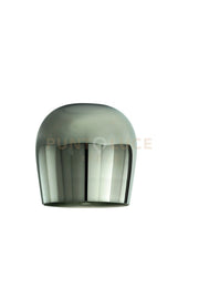 VETRO ALFA PICCOLO FUME' D.16CM H.18CM PER SOSPENSIONE