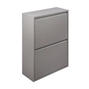Contenitore per Rifiuti Anukhatun, Pattumiera Capacità 72 (18 per Secchio), 60x25x93h cm Grigio