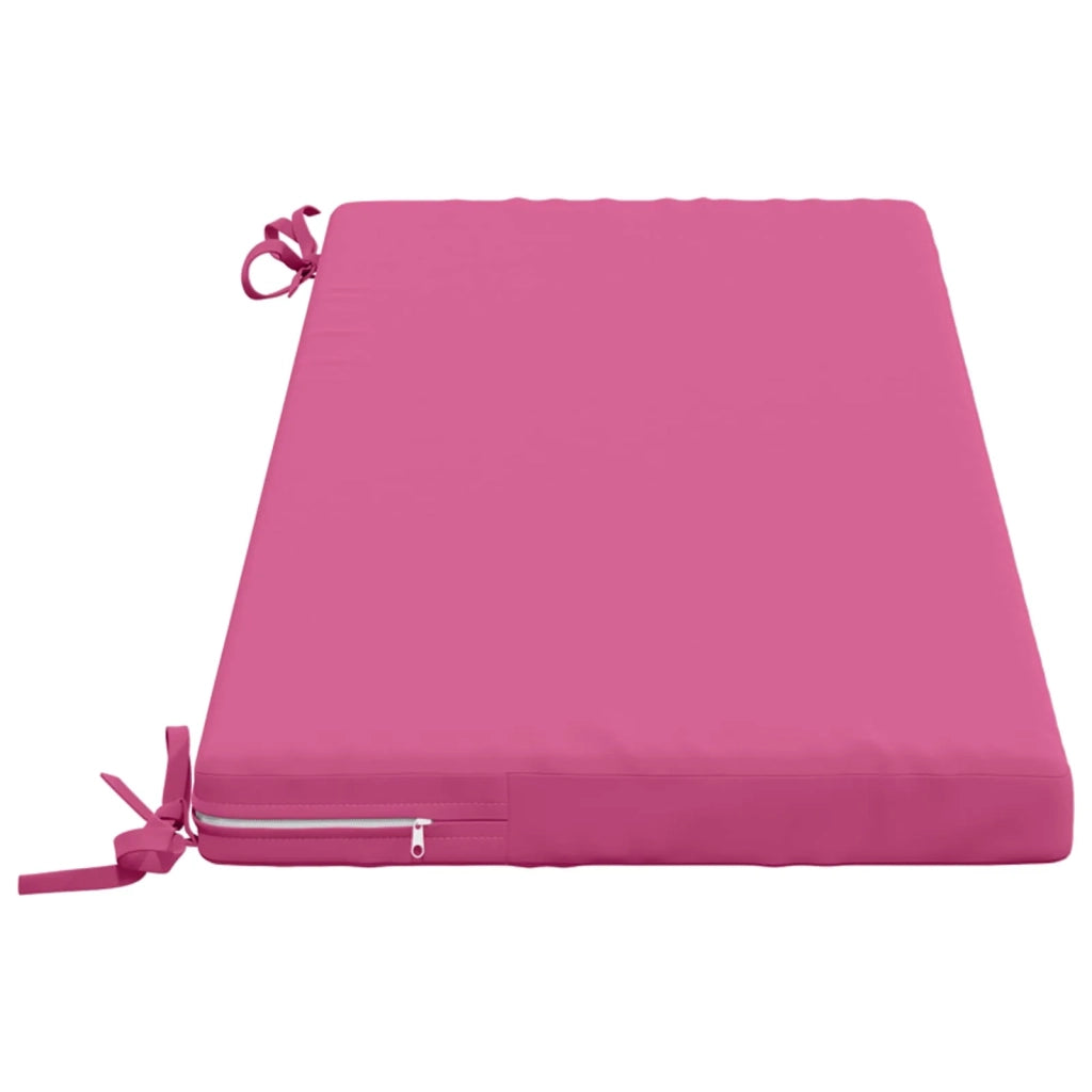 Cuscini per Panchina a 2 Pezzi SOEST 2 pz 100% Poliestere Rosa 948839