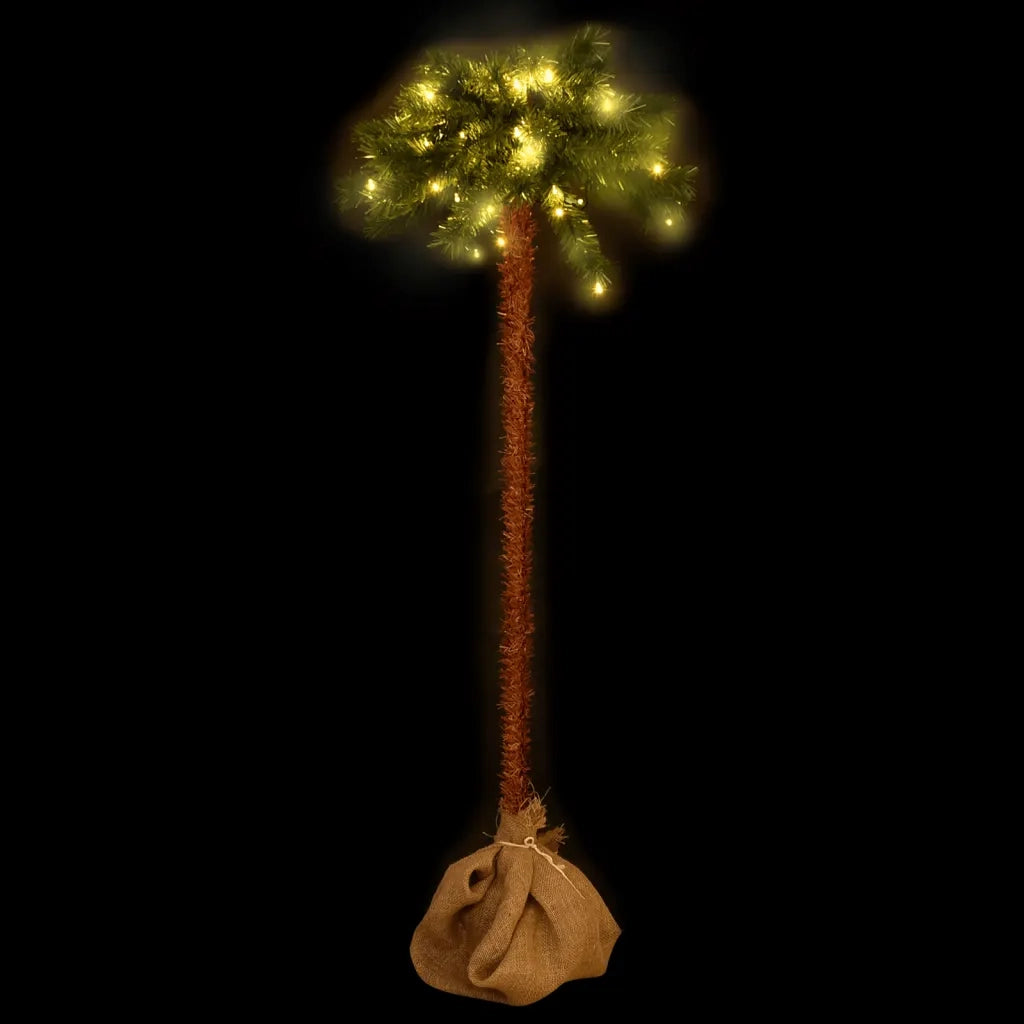 Albero di Natale con LED-Luci decorative natalizie 150 cm