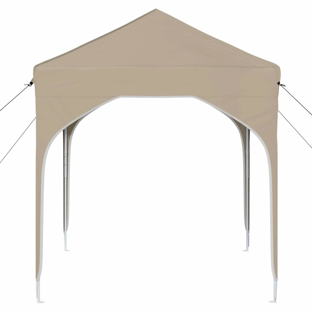 Tenda per feste a pop-up-Gazebo 194 x 194 x 245 cm Crema