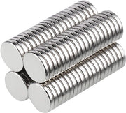 80 pezzi di magneti mini strettamente 10 x 2 mm, magneti piccoli, set di magneti rotondi, magneti mini per hobby, magneti per frigorifero, lavagna, calendario, porta foto, porta mappe