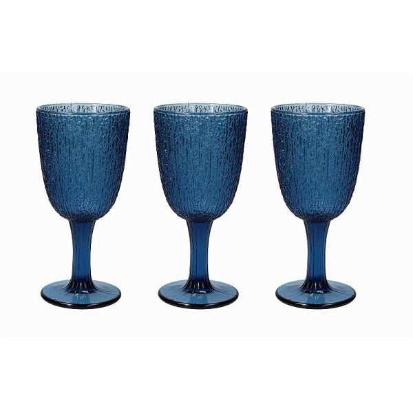 Set 3 calici Davor Tognana Blu