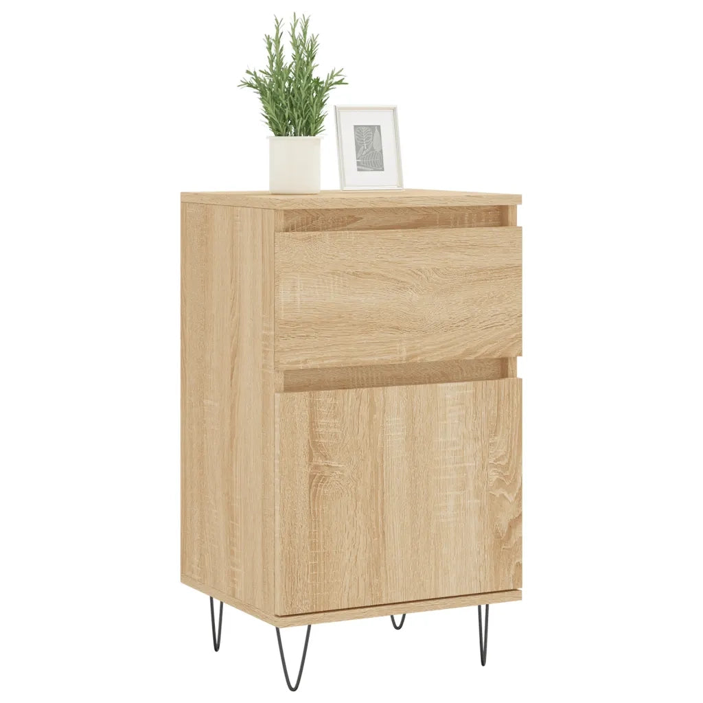 Credenza Rovere Sonoma 40x35x70 cm in Legno Multistrato 831154