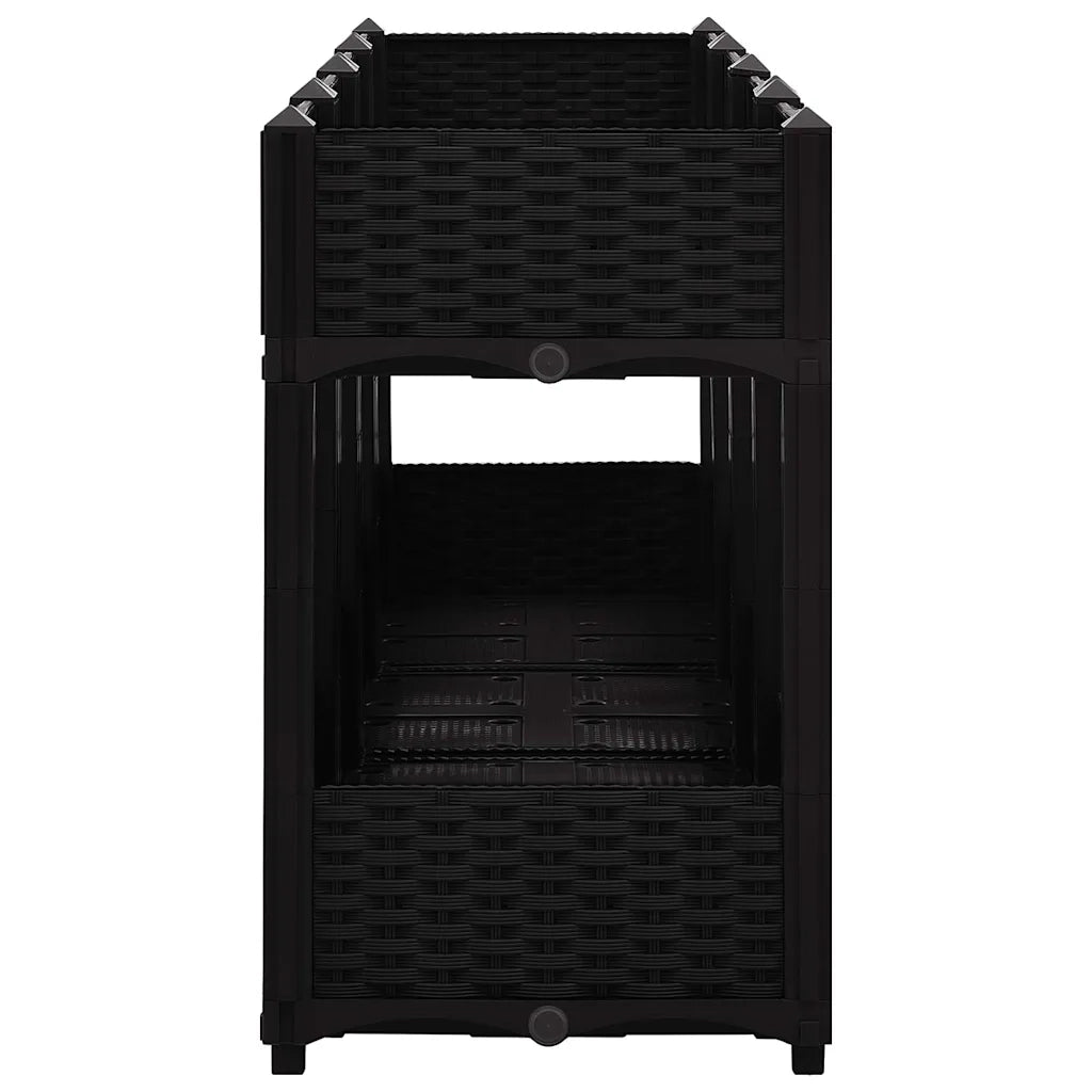 Fioriera Rialzata 160x40x71 cm in Polipropilene