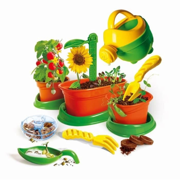 CLEMENTONI - Apprendisti botanici - Scientific box - Scopri il mondo della botanica - Attrezzi da giardinaggio - Dai 5 anni in su