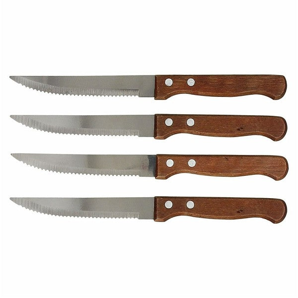 SET 4 PZ COLTELLI STEAK CHURRA