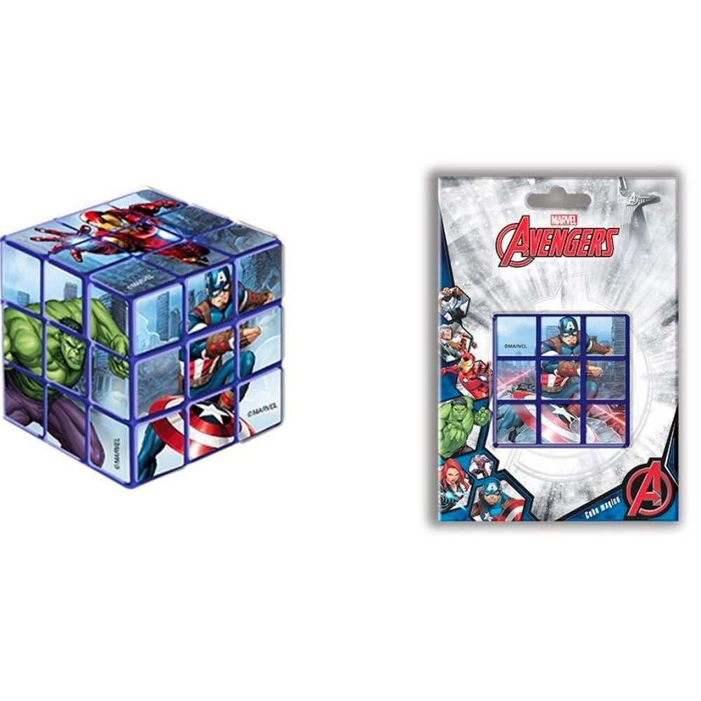 Trade Shop - Cubo Di Rubik Avengers Cubo Magico Rompicapo Gioco Di Abilità Educativo Bambini -
