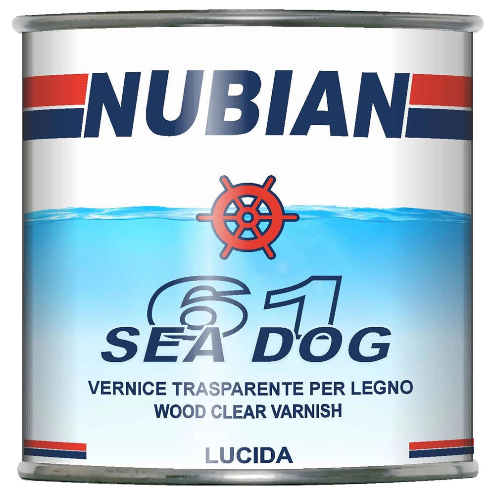 Vernice flatting nubian sea dog61 trasparente monocomponente lucida 750 ml