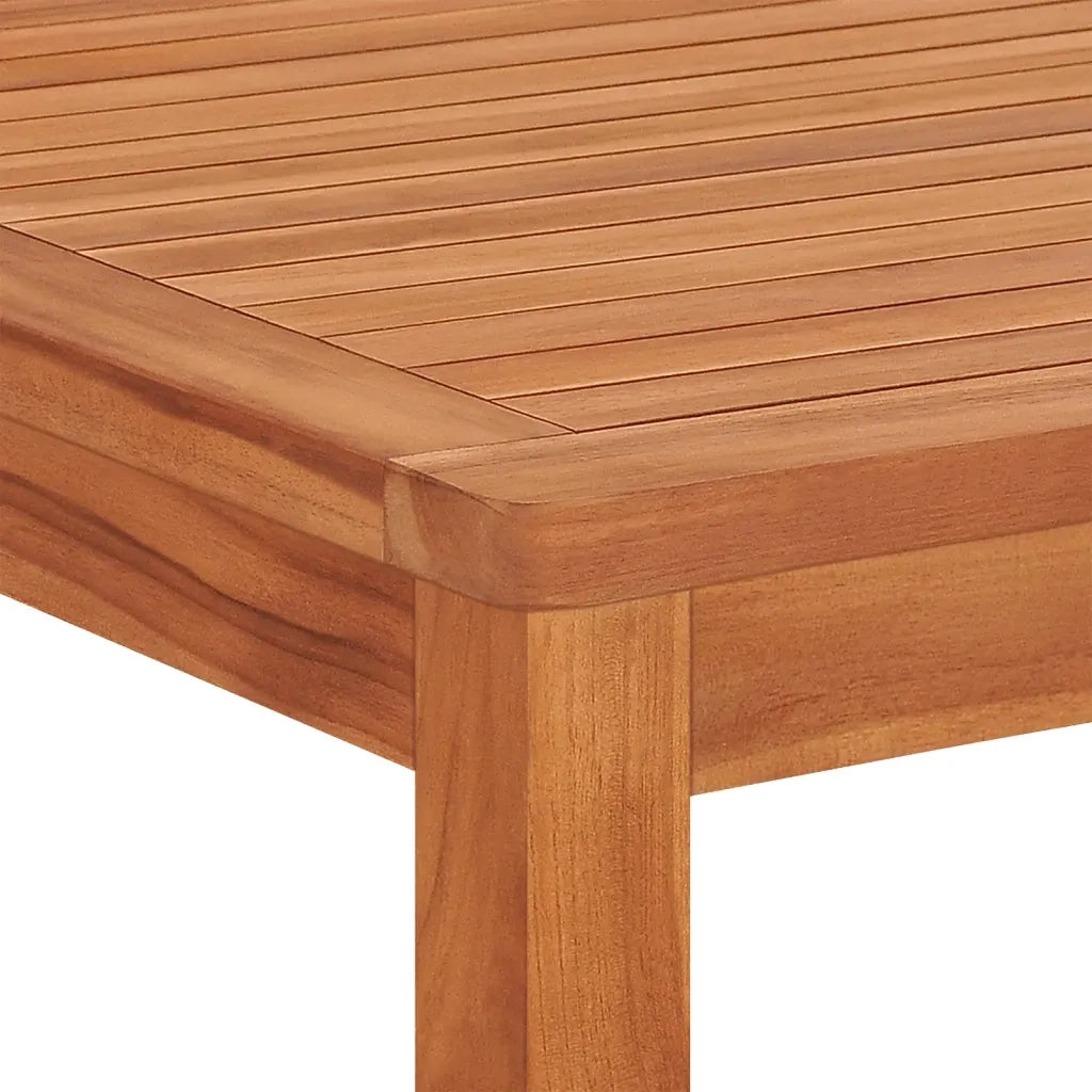 Set da Pranzo per Giardino 5 pz in Legno Massello di Teak cod mxl 35324