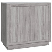 Credenza | Madia | Buffet da pranzo | Armadio da pranzo Grigio Sonoma 80x34x75 cm in Legno Multistrato
