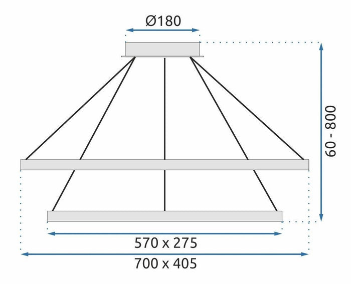 Lampada Da Soffitto Led APP771-3CP