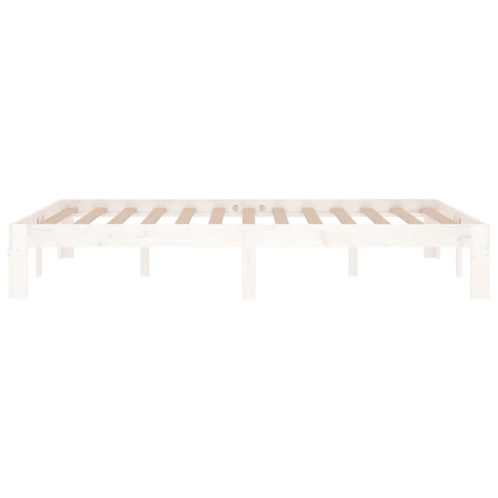 Giroletto Bianco in Legno Massello 120x190 cm Small Double 810336