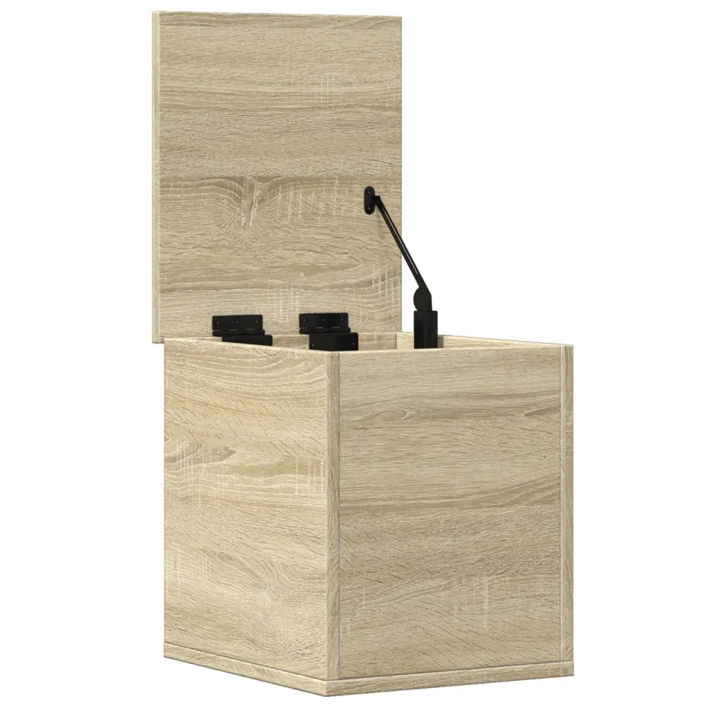 vidaXL Contenitore Portaoggetti Rovere Sonoma 30x35x35cm in Truciolato