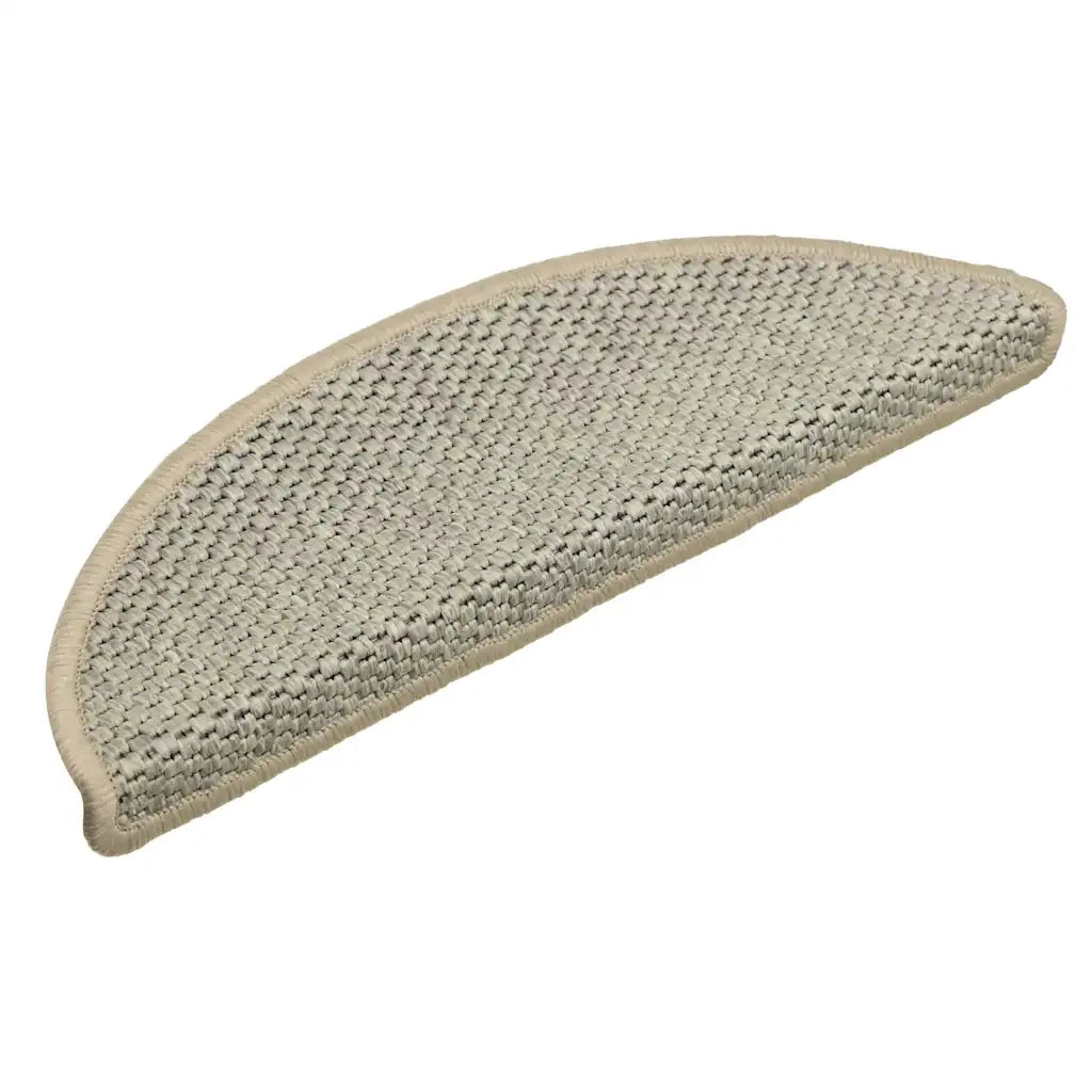 Tappeti Adesivi Scale Aspetto Sisal 30 pz | Gradini per Scale 56x17x3cm Verde Chiaro