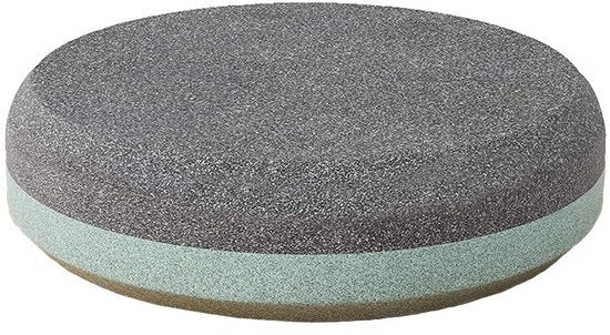 Sbiancaspolvere Bifacciale - Sbiancaspolvere 180/320 Grit - Multifunzionale - Per Coltelli/Taglieri/Attrezzi da Giardino - Portatile - Carburo di Silicio