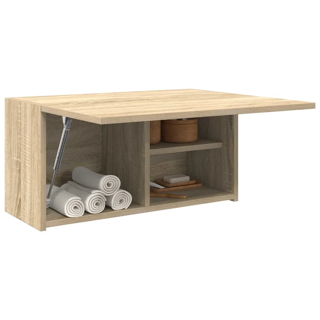 Mobile da Bagno Rovere Sonoma 60x25x30 cm in Legno Multistrato 860060