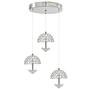Lampadario VENUS ML316 Milagro LED 15W cristallo cromo