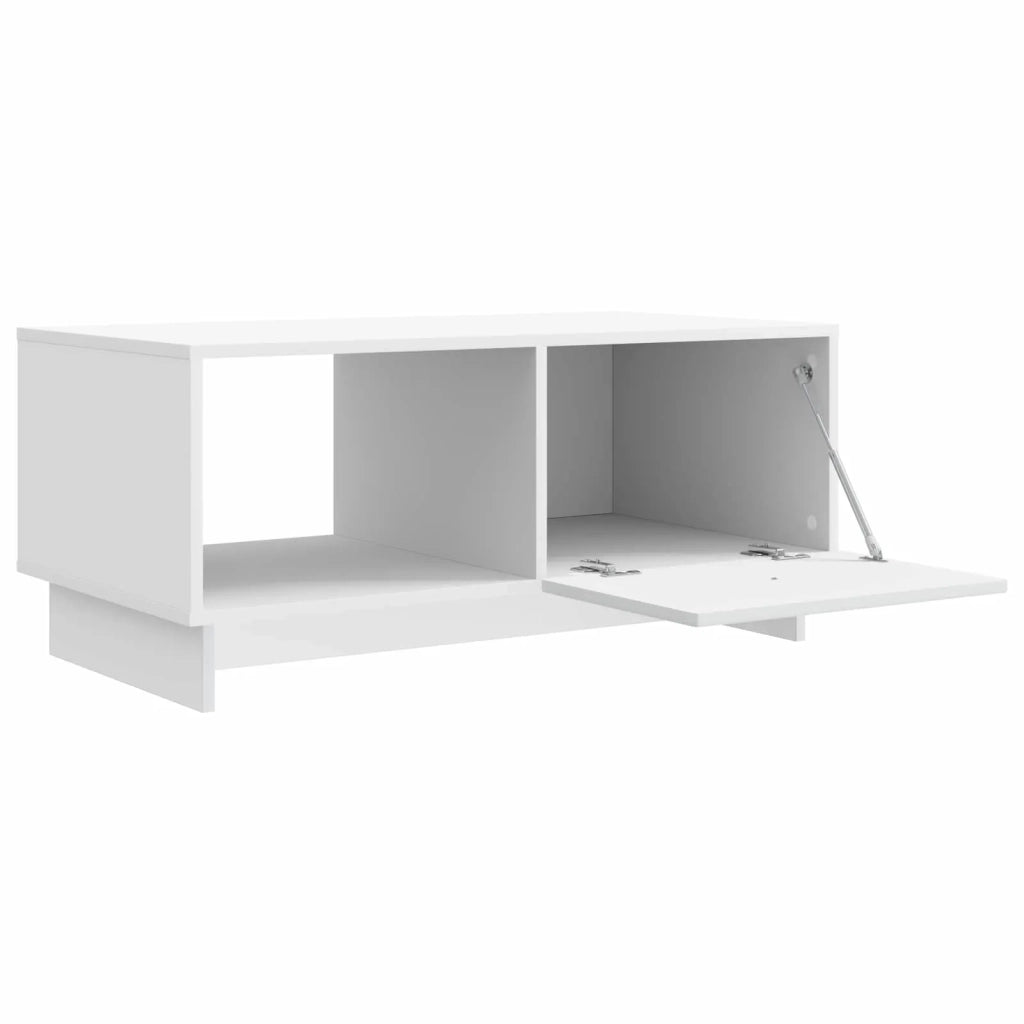 Tavolino da salotto Bianco 90 x 50 x 40 cm Legno ingegnerizzato 894035