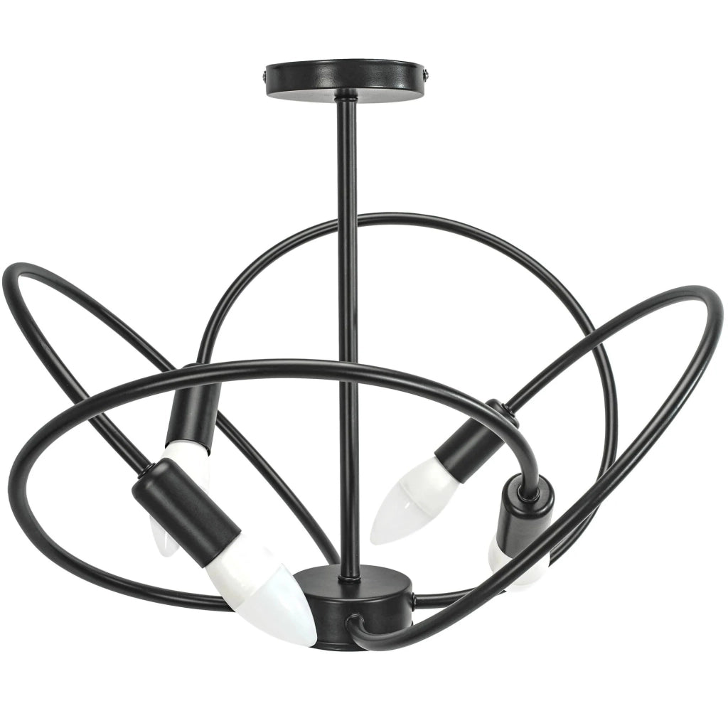 Lampada 4 Black APP1093-4C
