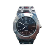 Trade Shop - Orologio Da Polso Uomo Analogico Ik Collection Al Quarzo Silver Quadrante Nero -