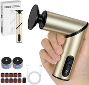 Multifunzionale pedicure elettrica 2-in-1, 9 velocità, inclusa eeltvijl elettrica con smerigli per calli e eccessi di pelle sul tallone.