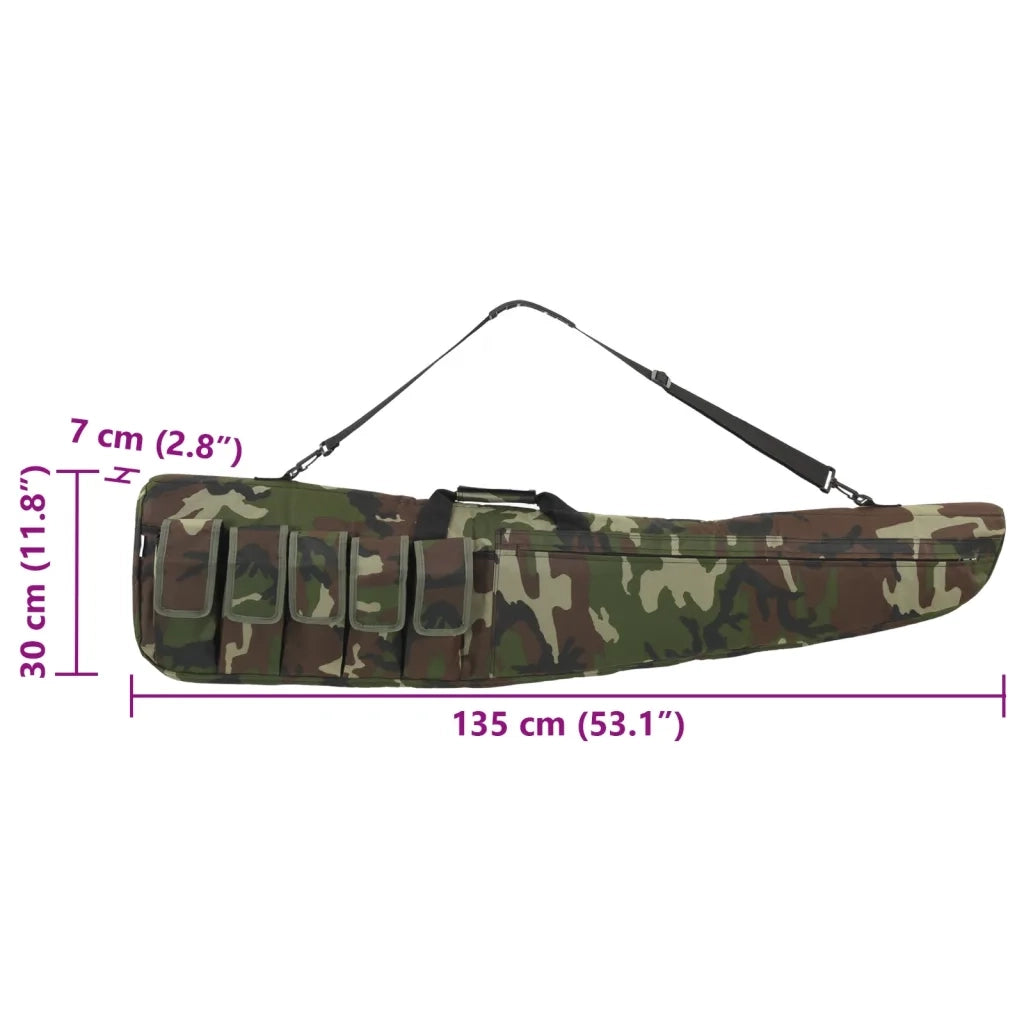 Borsa per Fucile con Tracolla 135 cm in Tessuto Oxford 4009987